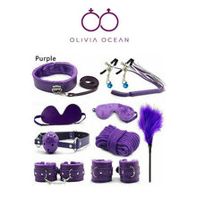 Load image into Gallery viewer, 10 piece Bondage Kit (Purple)