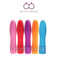 Load image into Gallery viewer, Vibrating Diamante Bullet