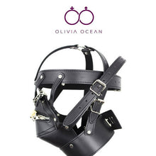 Load image into Gallery viewer, Bondage Lockable Gimp Mask