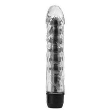 Load image into Gallery viewer, Vibrating Jelly Multi-Speed Vibrator-Dildo Sex Toy 5 inch FREE BATTERIES