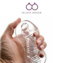 Load image into Gallery viewer, Male Masturbator Pussy Sex Toy Pocket Stroker Men Clear UK Seller