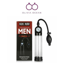 Load image into Gallery viewer, Penis Pump With Power Gauge Suction Vacuum Extender Enlargement For Men