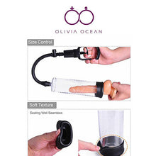Load image into Gallery viewer, Penis Pump Enlarger Vacuum Erection Enhancer Power Up Cock Extender Stretcher