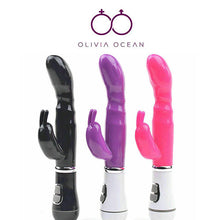 Load image into Gallery viewer, Vibrating Multi 12 Speed Rabbit Vibrator G Spot Clitoral Dildo Adult Sex Toy