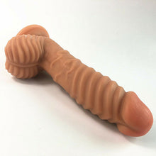 Load image into Gallery viewer, 7.2' Ribbed Dildo