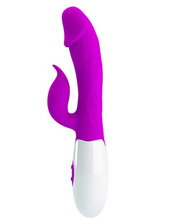 Load image into Gallery viewer, Vibrating Multi 30 Speed Rabbit Vibrator Dildo Sex Toy