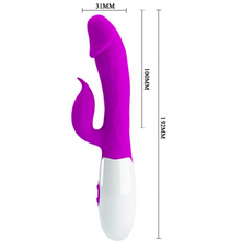 Load image into Gallery viewer, Vibrating Multi 30 Speed Rabbit Vibrator Dildo Sex Toy