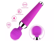 Load image into Gallery viewer, Waterproof Wand Massagers 10 Speeds G Spot Vibrator