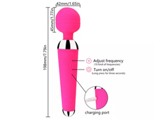 Load image into Gallery viewer, Waterproof Wand Massagers 10 Speeds G Spot Vibrator