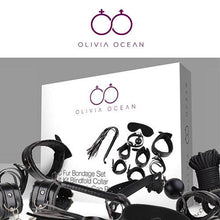 Load image into Gallery viewer, 7 Piece Bondage Kit (Black)