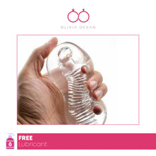 Load image into Gallery viewer, Male Masturbator Pussy Sex Toy Pocket Stroker Men Clear UK Seller