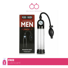 Load image into Gallery viewer, Penis Pump With Power Gauge Suction Vacuum Extender Enlargement For Men