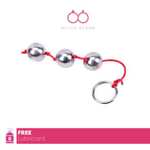 Load image into Gallery viewer, Metal Anal Beads with a length of 14 Inches