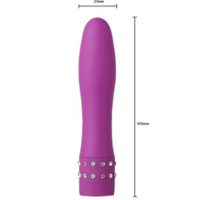 Load image into Gallery viewer, Vibrating Diamante Bullet