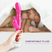 Load image into Gallery viewer, Vibrating Multi 12 Speed Rabbit Vibrator G Spot Clitoral Dildo Adult Sex Toy