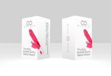 Load image into Gallery viewer, Vibrating Rampant Rabbit Pink Onyx Dildo 7 inch Rampant Sex Butterfly