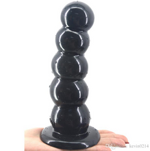Load image into Gallery viewer, Large Butt Plug Dildo Huge Unisex Anal Dildo Sex Toy Suction Cup Ribbed G-Spot