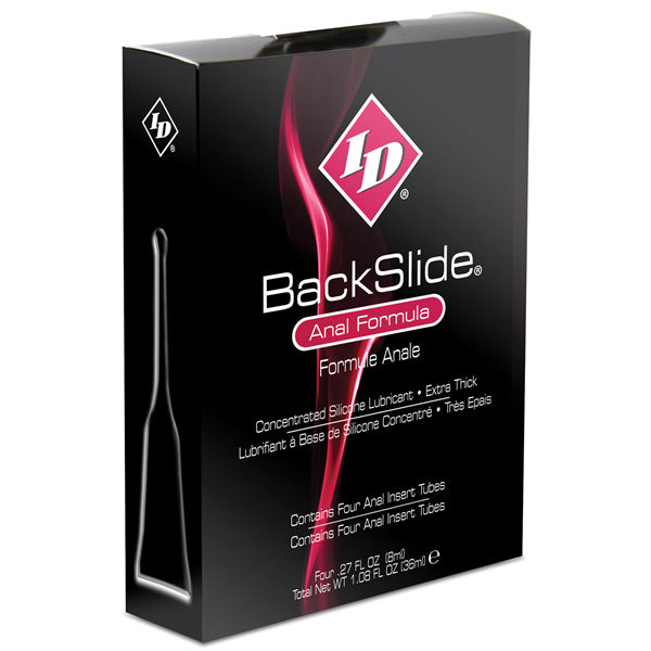 ID Backslide Anal Insert Tube 8 ml - (Box of 4)