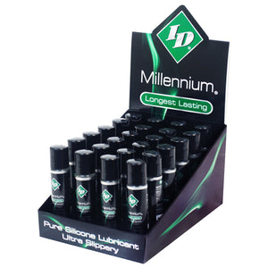 Full Display of ID Millennium 1 floz Pocket Bottle (24)