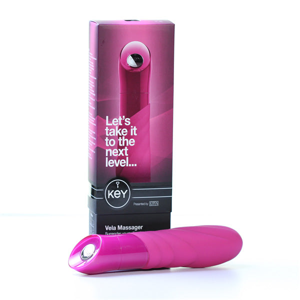 Key by Jopen Vela Massager - Raspberry Pink