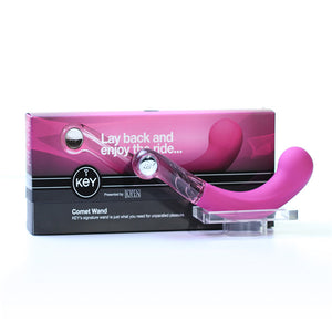 Key by Jopen Comet Pearl G Spot Wand - Raspberry Pink