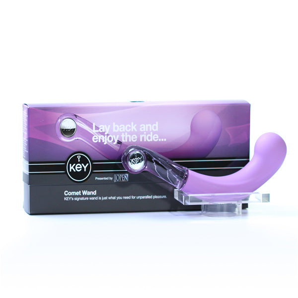 Key by Jopen Comet Pearl G Spot Wand - Lavender