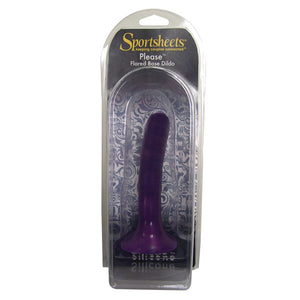 Sportsheets Strap On - "Please" Silicone Dildo - Lavender Pearl