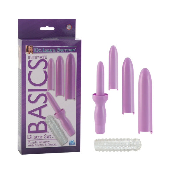 Dr Laura Berman Dilator Set Purple Dilator - 4 Sizes