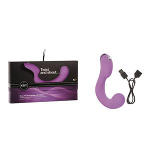 Key by Jopen Skye Rechargeable Ergonomic 'G' Wand - Lavender