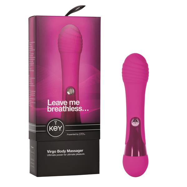 Key by Jopen Virgo Body Wand Massager - Raspberry Pink