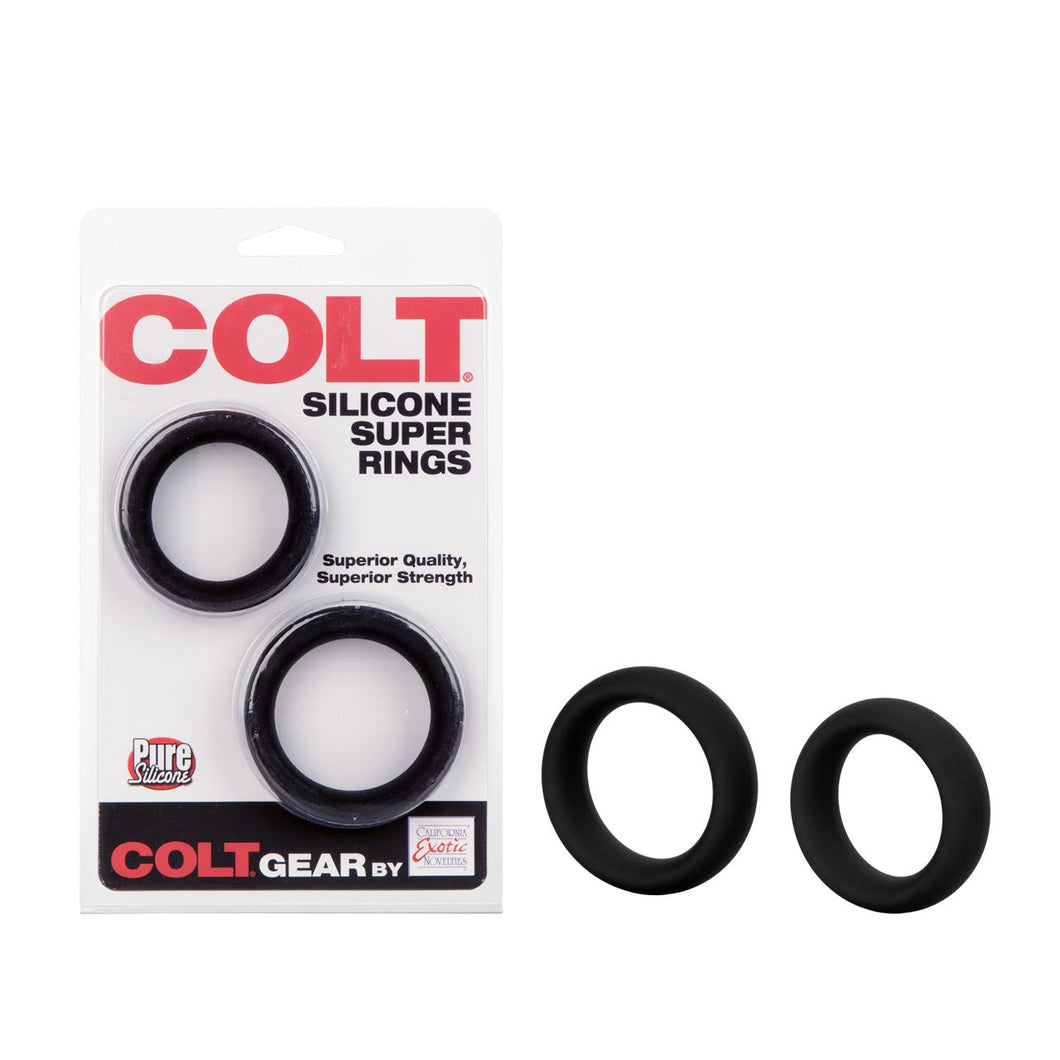 COLT Silicone Super Rings - Black