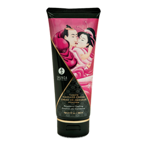 Shunga Kissable Massage Creams 200ml/7fl.oz - Raspberry Feeling