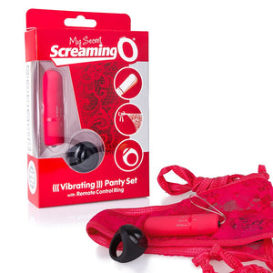 My Secret Screaming O Remote Control Panty Vibe (red only)