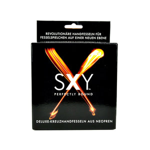 SXY Cuffs - Deluxe Neoprene Cross Cuffs - GERMAN