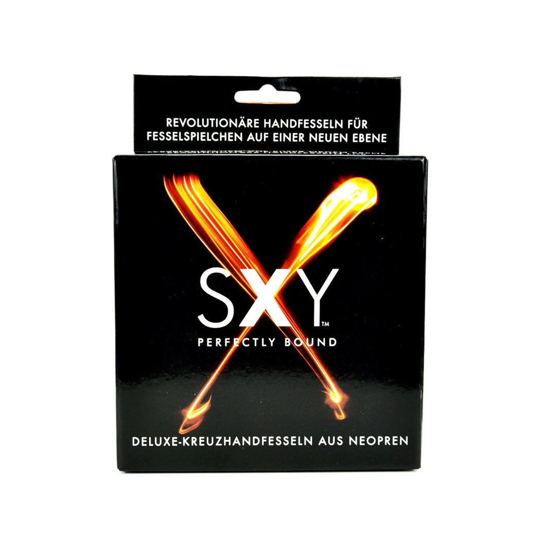 SXY Cuffs - Deluxe Neoprene Cross Cuffs - GERMAN