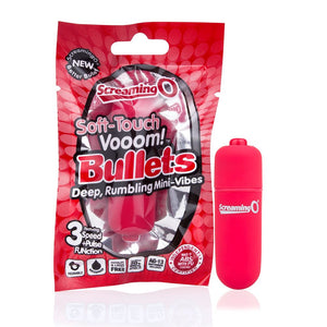 Screaming O Soft Touch Vooom Bullets - Red