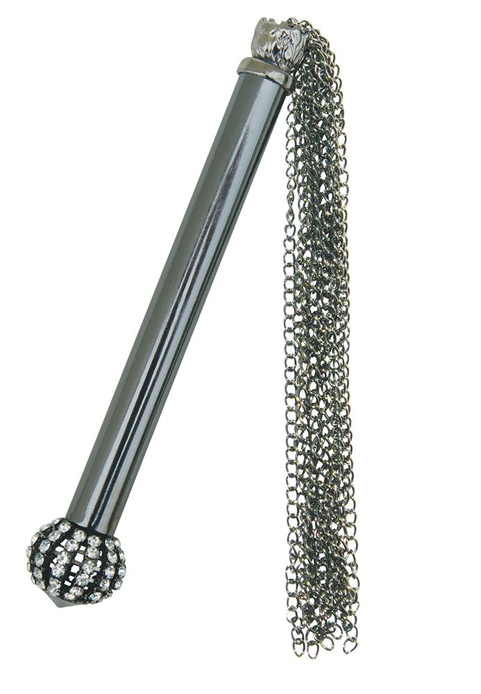 Midnight Jewelled Chain Tickler