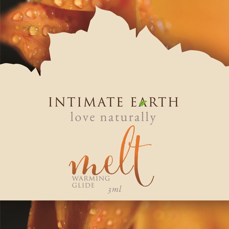 Intimate Earth Melt Warming Lube Cinnamon Cassia Bark 3ml Foil