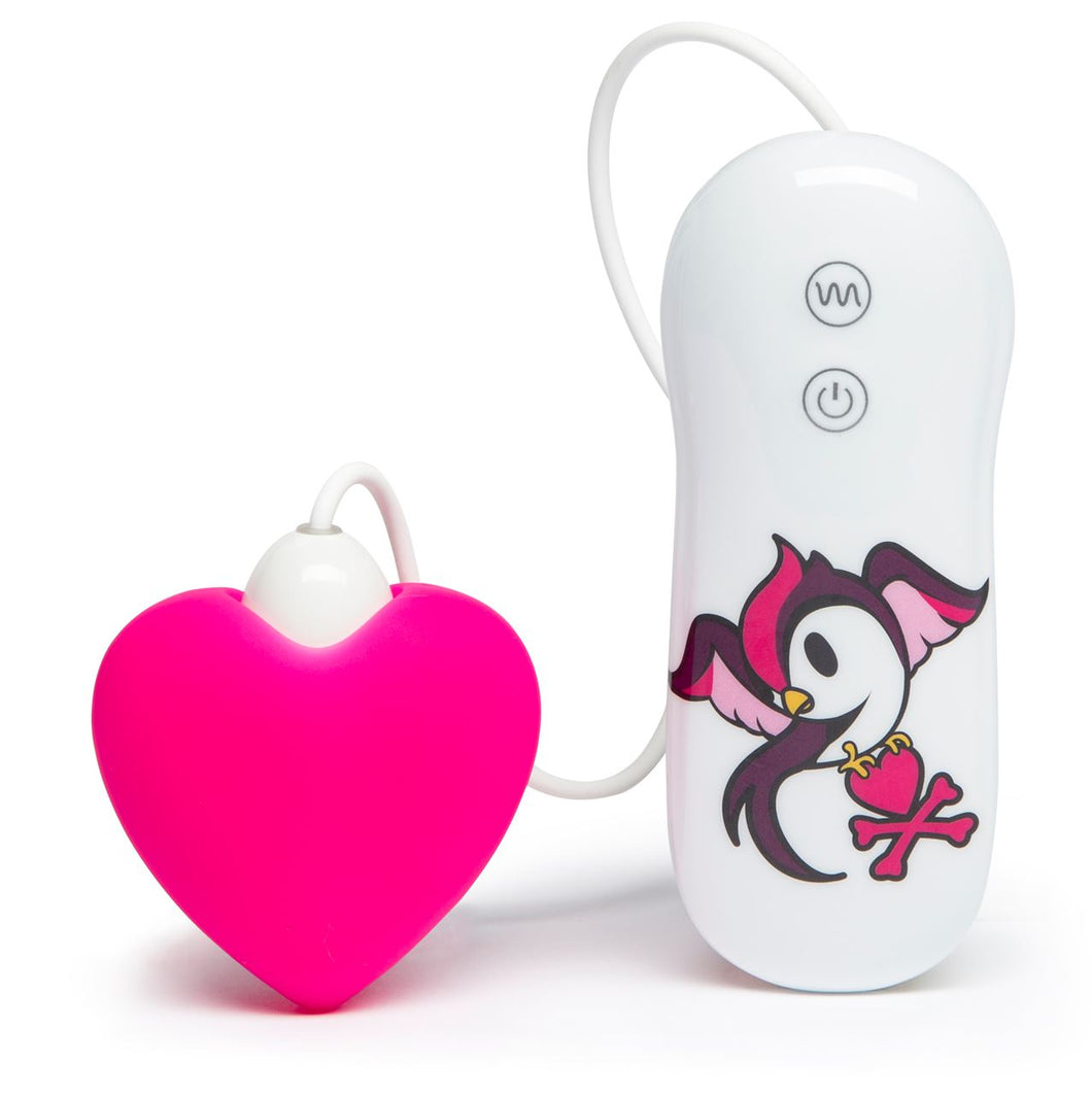 Tokidoki 10 Function Silicone Clitoral Vibrator swoop Pink Heart