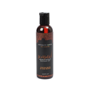 Intimate Earth Massage Oil Sensual - Cocoa Bean & Goji Berry 120ml