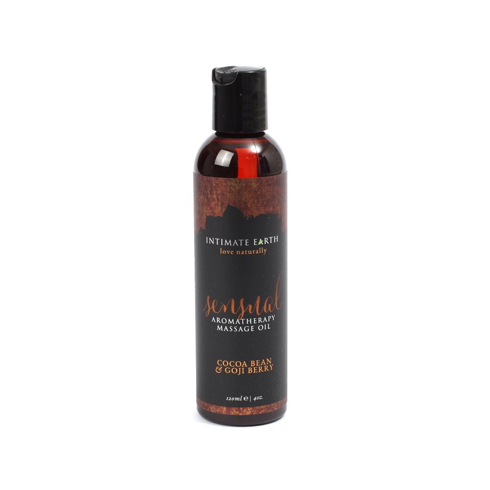 Intimate Earth Massage Oil Sensual - Cocoa Bean & Goji Berry 120ml