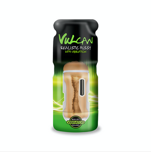 Cyber Skin - Vulcan Realistic Pussy w/Vibration - Mocha