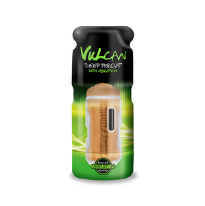 Cyber Skin - Vulcan Deep Throat w/Vibration - Mocha