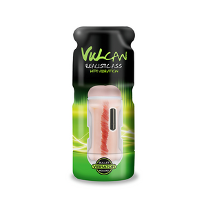 Cyber Skin - Vulcan Realistic Ass w/Vibration - Cream