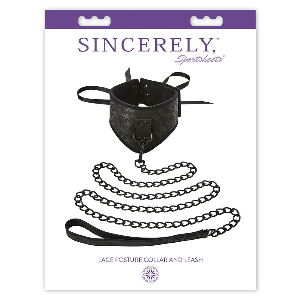 Sincerely Lace Posture Collar & Leash