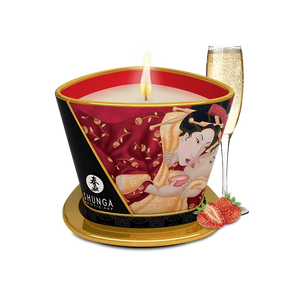 Shunga Massage Candle Sparkling Strawberry Wine