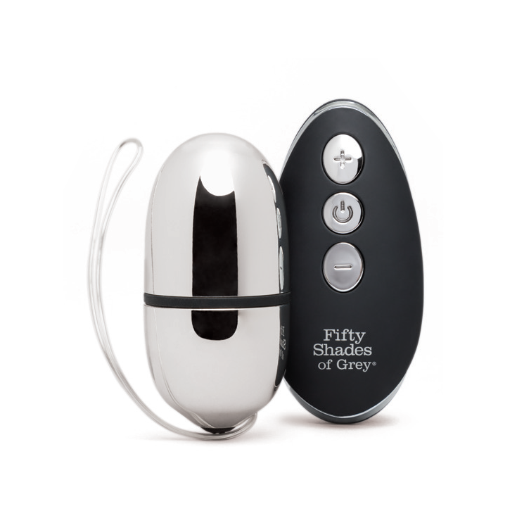 Fifty Shades of Grey Relentless Vibrations Remote Control Pleasure Egg