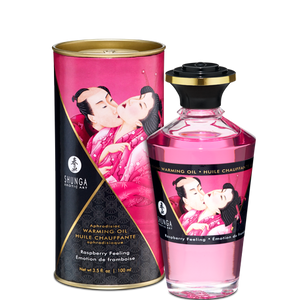 Shunga Warming Aphro Oil - Raspberry Feeling