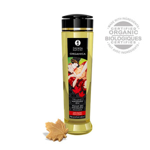 Shunga Massage Oil Organica (Maple Delight)