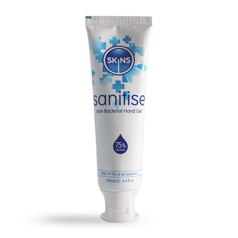 Skins Sanitiser Tube 100ml *FOR UK SALE ONLY*